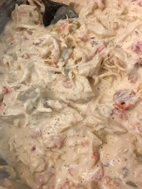 Rotel crack chicken Chicken Noodle Soup Healthy, Chili Keto, Simple Chicken Alfredo Recipe, Rotel Recipes, Greek Dressing, Chicken Noodle Soup Easy, Chicken Alfredo Recipes, Keto Drink, Instant Pot Recipes Chicken