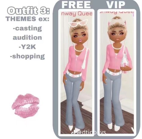 Shopping Dti Outfit, Dress To Impress Casting Audition, Casting Audition Outfit Dress To Impress, Audition Outfit, Blocksburg Outfit Codes￼, Cute Quick Hairstyles, Baddie Style, Dti Ideas, Dti Fits