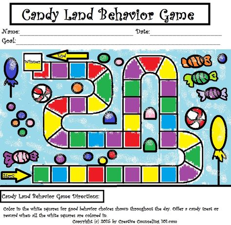 Positive Behavior Art Therapy Game: Free blank game board at Creative Counseling 101.com. The best way to teach children how to behave is to make positive behavior a game! Try this art therapy / plaly therapy positive behavior game today from Creative Counseling 101.com. Board Game Reward Chart, Play Therapy Games, Blank Game Board, Behavior Board, Behavior Incentives, Incentive Chart, Creative Arts Therapy, Therapy Games, Play Therapy