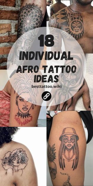 Step into the world of Afro-inspired art with our curated collection of top 18 Afro tattoo designs of 2024. From elegant floral motifs to powerful representations of Black culture, our tattoos showcase the beauty and diversity of Afro-centric identity. Whether you're drawn to minimalist designs or intricate patterns, our collection offers something for every aesthetic preference. Afro Lady Tattoo, Black Pride Tattoo, Thigh Tattoos Women Black Woman, Afrocentric Tattoos For Women, Afro Tattoo Ideas, Black Goddess Tattoo, Latina Tattoo, Afro Tattoo, Meditation Tattoo