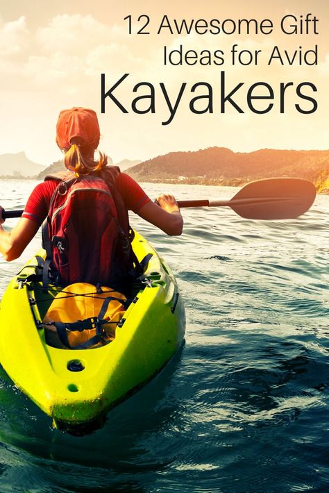 Best Gifts for Kayakers | Best Gifts for Paddlers | Kayak Gift Ideas - if you have a friend that loves to kayak then you must read this list! Includes paddle saddle cushion, paddle float, sun & rain hat, hydration backpack, pogies, kayak light, kayak knife, neoprene socks, waterproof dry bag, rescue throw bag, paddle leash, and kayak compass. - By Wandering Wheatleys (@wanderingwheatleys) #Kayak #GiftIdeas #Kayakers #GiftList Kayaking Essentials, Kayak Modifications, Kayak Lights, Kayak For Beginners, Kayak Gifts, Kayaking Tips, Fishing Backpack, Kayaking Gear, Kayak Camping