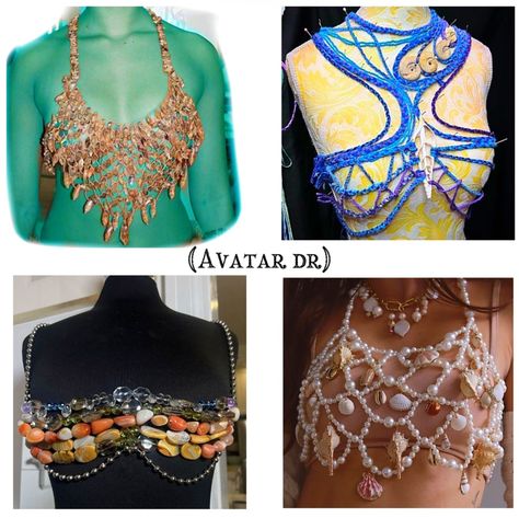 Avatar Tops Pandora, Avatar Pandora Outfit Ideas, Avatar Outfit Ideas Pandora, Navi Clothing Ideas, Avatar Inspired Outfits, Metkayina Clothing, Disney Fashion Sketches, Avatar Outfit Ideas, Metkayina Oc