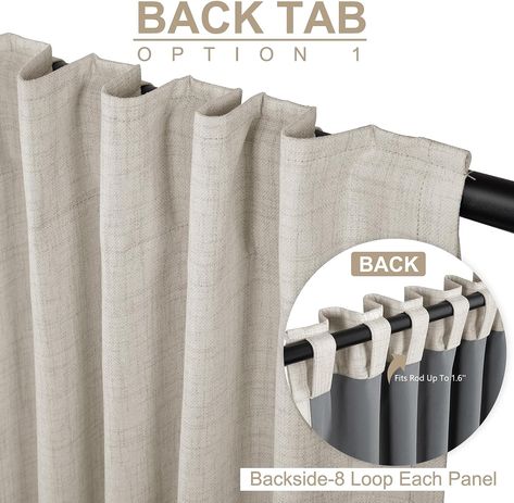 Amazon.com: 100% Blackout Shield Linen Blackout Curtains for Bedroom 84 Inches Long,Back Tab/Rod Pocket Living Room Drapes,Thermal Insulated Textured Blackout Curtains 2 Panels Set,50" W x 84" L,Cream : Home & Kitchen Shelving Curtains, Cream Blackout Curtains, Insulated Drapes, Blackout Curtains Bedroom, Long Living Room, Linen Blackout Curtains, Living Room Drapes, Bath Seats, Bedroom Drapes