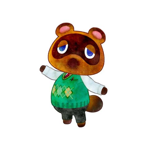 Tom Nook - Animal Crossing: Happy Home Designer Animal Crossing Happy Home Designer, Animal Crossing Tom Nook, Tom Nook, Animal Crossing Fan Art, Design Homes, Happy Home Designer, City Folk, Animal Crossing Characters, All About Animals