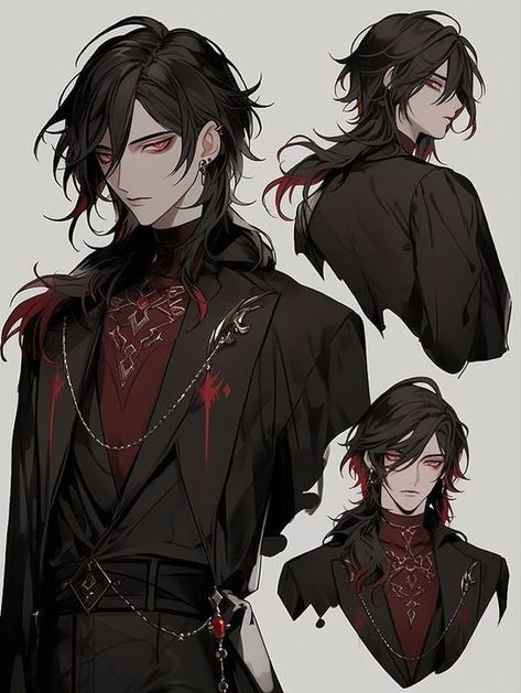 Cat Male Oc, Victorian Vampire Character Design, Vampire Oc Ideas, Male Vampire Oc, Vampire Boy Art, Vampire Oc Female, Vampire Outfit Ideas, Vampire Oc Male, Vampire Character Design