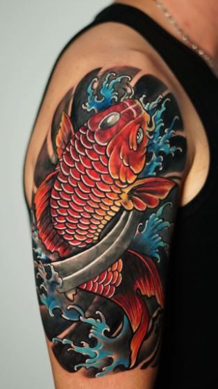 Koi Fish Tattoo Forearm, Koi Dragon Tattoo, Karp Koi, Carp Tattoo, Koi Tattoo Sleeve, Japanese Koi Fish Tattoo, Koi Dragon, Koi Tattoo Design, Koi Fish Designs