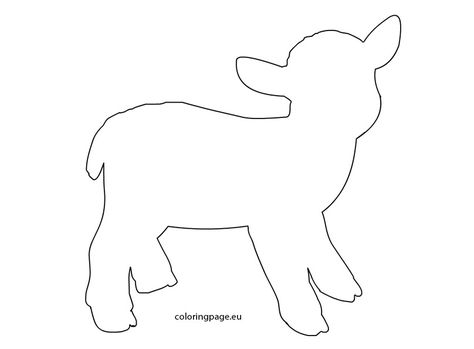 Lamb Template, Sheep Template, Shell Coloring, Turtle Coloring, Letter A Coloring Pages, Easter Wood Crafts, A Coloring Page, Animal Templates, Animals Coloring