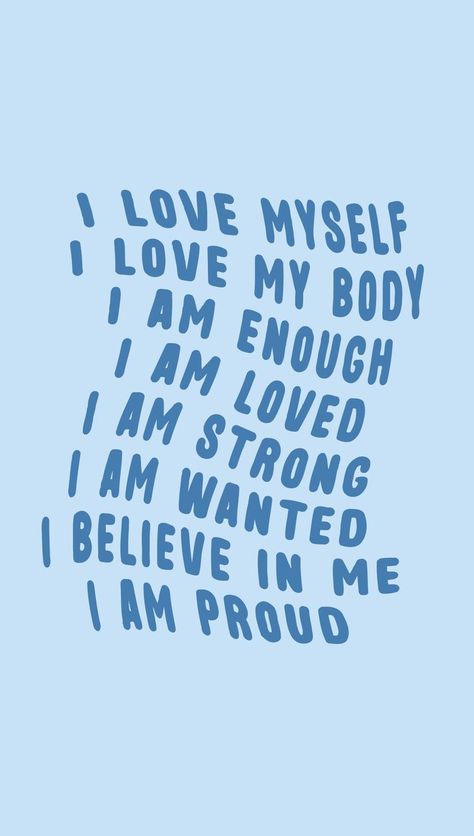 selflove New Chapter Quotes, Aspiration Quotes, Preppy Quotes, Believe In Yourself Quotes, Affirmation Board, Blue Quotes, Positive Wallpapers, Vision Board Affirmations, Self Healing Quotes