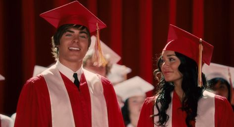 Zac And Vanessa, Troy And Gabriella, Monique Coleman, High School Music, Kenny Ortega, High School Musical 3, I Love School, Graduation Photography Poses, Disney Channel Stars