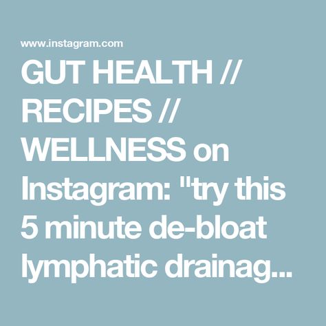 GUT HEALTH // RECIPES // WELLNESS on Instagram: "try this 5 minute de-bloat lymphatic drainage massage to get rid of painful bloating and get things moving 

trust me, it’s been a life saver for me when I’m in a pinch
.
.
.
.

#healthylifestyle #wellness #wellnessjourney #healthy #health #healthjourney #transformation #guthealth #guthealing #lowfodmap #ibs #glutenfree #vegan #stomachpain #digestion #bloating #lowfodmapdiet #stomachissues #stomachproblems #bloating #bloated #bloatingtips #bloatedstomach #bloat #debloat #bloatingrelief #bloattok #lactoseintolerant #lactoseintolerance #guthealth #digestion #digestiontips" Drainage Massage, Gut Health Recipes, Mind Health, Bloated Stomach, Stomach Issues, Stomach Problems, Lactose Intolerant, Low Fodmap Diet, Gut Healing