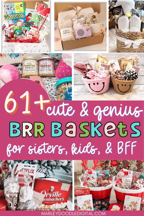 Discover 61+ fun and creative burr basket ideas for everyone! Whether you’re making a basket for kids, teens, moms, boyfriends, or besties, these ideas are perfect for creating thoughtful gifts. From cheap and easy options to winter-themed ideas, you’ll find inspiration for every personality. Start planning your burr baskets now with these unique and budget-friendly ideas! Brr Baskets Gift Ideas Cheap, Teen Gift Basket Ideas, Cute Gift Basket Ideas, Brrr Basket, Making A Basket, Craft Gift Basket, Teen Gift Basket, Christmas Party Decorations Diy, Bucket Gifts