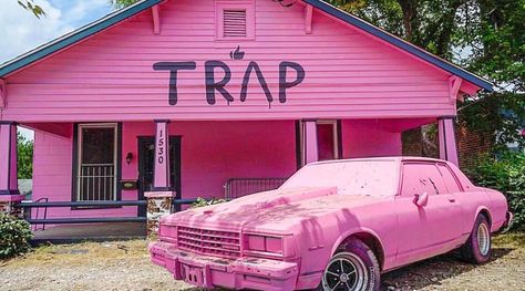 Kitchen Queen, 2 Chainz, Trap House, Trap Music, Pink House, Pink Car, Pink Vibes, Photo Wall Collage, Pink Houses