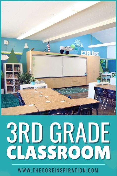 Check out this tour of my third grade classroom! Get ideas on how to set up an elementary classroom to support self directed learning. Learn how to organize supplies, set up learning corners, display students work, and set up communal areas. You don't want to miss this 3rd grade classroom! Read here to get more ideas for organizing your class this back to school season! Self Directed Learning, Classroom Setup Elementary, Ideas For Organizing, Effective Classroom Management, Classroom Tour, Creative Teaching Press, Classroom Layout, Classroom Routines, Classroom Board