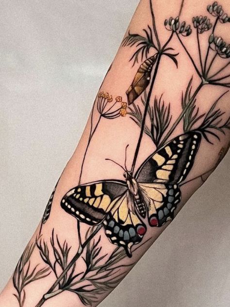 Dreamcatcher Tattoo, Butterfly Tattoo, Flower Tattoo, Art Tattoo, Tattoos, On Instagram, Instagram