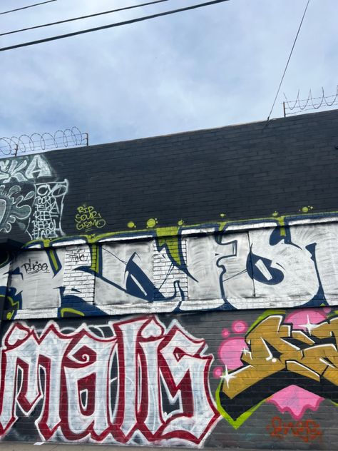 #losangeles #graffiti #graff #losangelesstreet #art #fashion #dtla #downtown #california #inspo #graffittiinspo #aesthetic #melrose #losangeles #graffitisketch Los Angeles Graffiti, Downtown California, Los Angeles Street, Art Fashion, Graffiti, Angeles, California, Art, Los Angeles