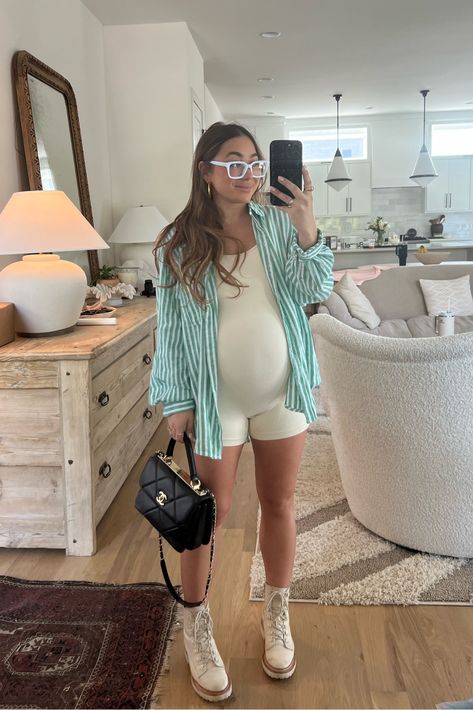 Summer Outfit For Pregnant Women, Pregnant Outfits Summer, Pregnant Summer Outfits, Pregnancy Summer Outfits, Cute Summer Pregnancy Outfits, Trendy Pregnancy Outfits, Bump Fits, Maternity Fits, Bump Outfits