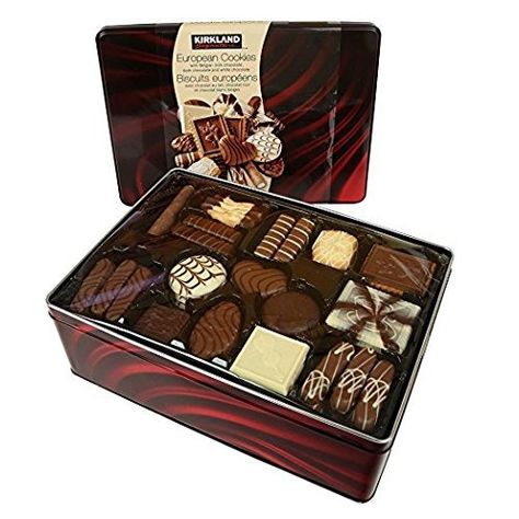 Kirkland Signature European Cookies with Belgian Chocolate, 49.4 Ounce European Cookies, Nice Biscuits, Chewy Oatmeal Chocolate Chip Cookies, Homemade Oreos, Snowball Cookie Recipe, Gourmet Cookies, Chewy Chocolate Chip, Oreo Dessert, Whoopie Pies