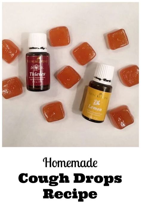 Cough Drops For Kids, Medicinal Remedies, Oil For Cough, Sickness Remedies, Essential Oils For Cough, Homemade Cough Syrup, Hard Candy Recipes, Heal Thyself, Essential Oils For Colds