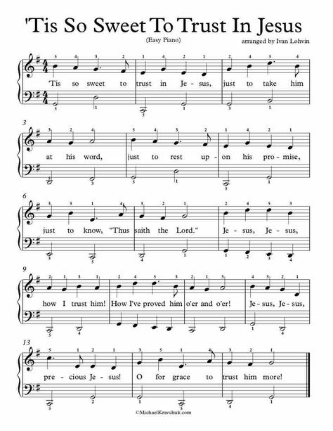 Easy Piano Hymns With Letters, Worship Piano Sheet Music, Easy Hymns For Piano, Lyre Songs, Tis So Sweet, Easy Violin Sheet Music, Piano Songs Sheet Music, Sheet Music With Letters, Beginner Piano Music