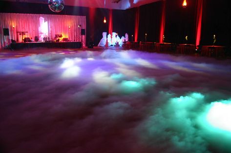 If there are going to be rainbows, perhaps there should also be clouds? Allergy Friendly Halloween, Low Lying Fog, Ground Fog, Halloween Dance Party, Debut Ideas, Prom Themes, Dance Themes, Dope Music, Fog Machine