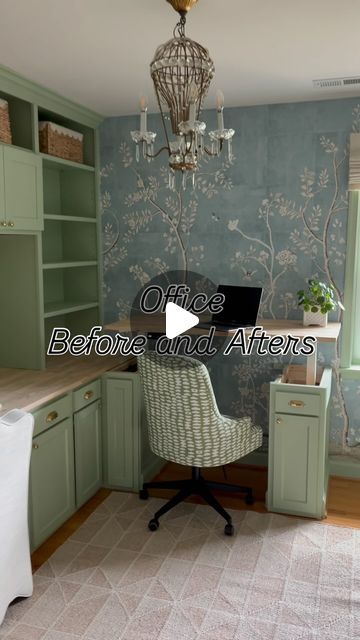 Chinoiserie Mural, Grand Millennial Style, Chinoiserie Wallpaper, Just Now, My Office, Home Office Design, Classic House, My Favorite Part, Enjoy It