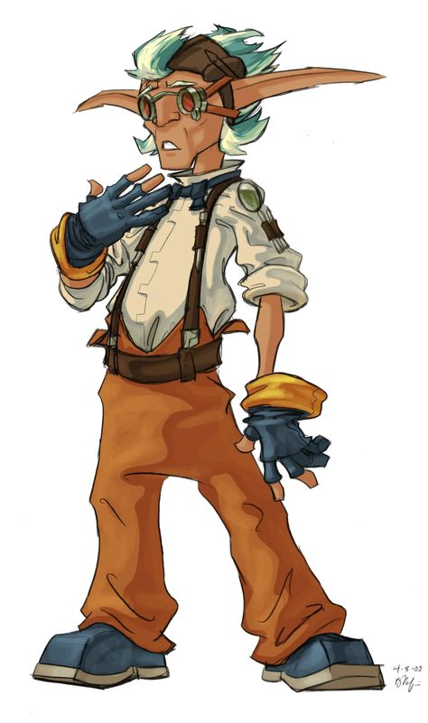 Jak And Daxter, Jak & Daxter, Forest Elf, Concept Art Character, Game Concept Art, Character Design Male, Video Game Characters, Character Design References, Dexter