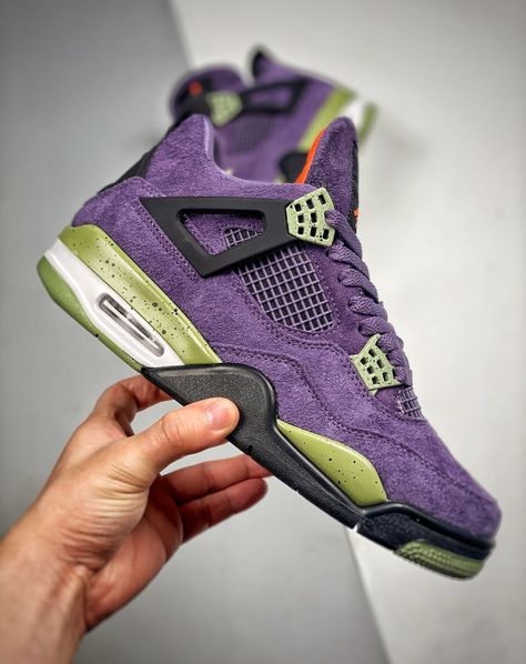 Rocking the court in Canyon Purple. Air Jordan 4 vibes 💜 𝑫𝒊𝒔𝒄𝒐𝒖𝒏𝒕 𝟐𝟎% 𝒄𝒐𝒅𝒆: DC20 available on sneakertax.com #sneakerhead #airjordan4 #jordan4s #ootd #kicksonfire #kickoftheday #sneakerboxing Air Jordan 4 Canyon Purple, Jordan 4 Canyon Purple, Jordan 4 Retro Bred, Tinker Hatfield, Jordan 4s, Air Jordan 4 Retro, Air Jordan 4, Nike Huarache, Michael Jordan