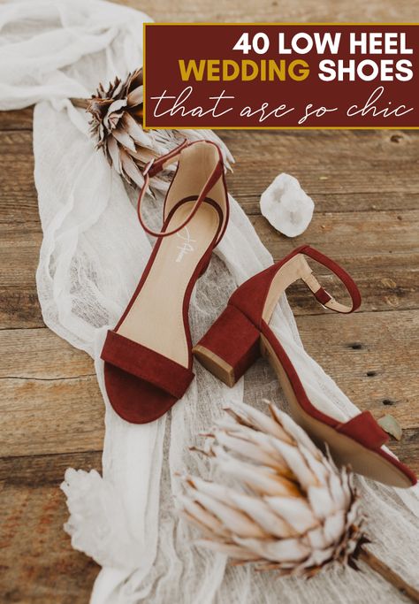 Shop these chic low heel styles that will keep you fashionable and comfortable all day and all night long! | Junebug Weddings #bridalfashion #springfashion #weddingshoes #bridalshoes Outdoor Wedding Shoes, Fall Wedding Shoes, Boho Wedding Shoes, Wedding Shoes Low Heel, Designer Wedding Shoes, Bride Pictures, June Bug, Wedding Shoes Bride, Nike Model