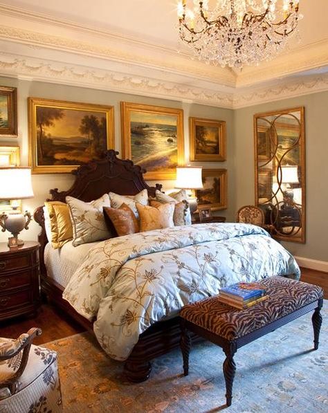 A beautiful chateau and winery in the South of France – Chez Pluie English Country Bedroom, Romantic Bedrooms, Traditional Bedroom Design, Color Concept, Victorian Home Decor, English Country Decor, English Decor, Traditional Bedroom Decor, Vintage Bedroom