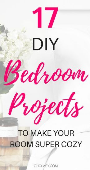 Who doesn’t love a beautiful bedroom? These 17 Inexpensive DIY Bedroom Ideas will help you create the bedroom of your dreams on a budget! From beautifully tufted headboards on the cheap to cozy pom pom rugs, this list has it all to make your bedroom the coziest place on earth!! diy bedroom ideas #bedroomideas #bedroomdiy #diyhomedecor #diyhome #diyproject Bedroom Tufted Headboard, Pom Pom Rugs, Diy Bedroom Projects, Diy Bedroom Ideas, Diy Projects For Bedroom, Tufted Headboards, Bedroom Hacks, Bedroom Minimalist, Ikea Bedroom