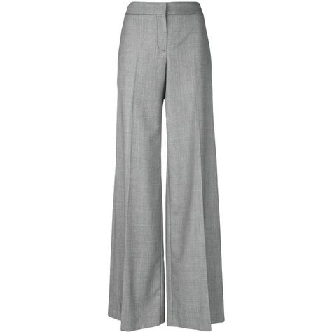 Alexander McQueen tailored palazzo pants ($1,145) ❤ liked on Polyvore featuring pants, pantaloni, bottoms, trousers, calÃ§a, grey, tailored pants, alexander mcqueen pants, alexander mcqueen and gray palazzo pants Pants Elegant, Pants Tailored, Elegant Pant, Suit Jumpsuit, Palazzo Trousers, Gray Pants, Grey Trousers, Wool Trousers, Pantalon Large