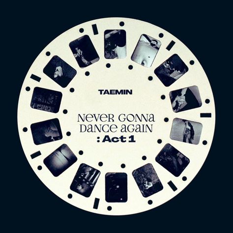 Never Gonna Dance Again, Shinee Albums, Taemin Shinee, 9 Songs, Pop Albums, Shinee Taemin, Never Gonna, Album Cover Design, Song Time