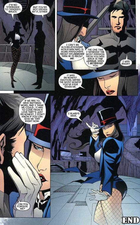 Zatanna - Batman when the heck did this happen? Since when did Batman date?Or give away his secret identity?!! WHAT'S GOING ON? Zatanna Dc Comics, Zatanna Zatara, Justice League Dark, Red Robin, Tim Drake, Dc Comics Characters, Comic Pages, Damian Wayne, Comic Characters