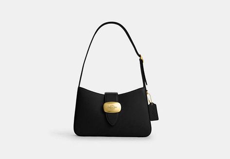 Eliza Shoulder Bag Coach, Coach Eliza Bag, Everyday Bags For Women, 2024 Bags, Sling Bag Mini, Black Coach Purse, Shoulder Bag Coach, Bday Gifts, Sustainable Bag