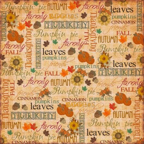 Autumn Paper | Backgrounds Paper, Printables Backgrounds, Bears Minene, Menu, Mine ... Thanksgiving Wallpapers, Fall Graphics, Thanksgiving Color, Fall Images, Fall Scrapbook, Fall Background, Dinosaur Background, Fall Printables, Kawaii Doodles