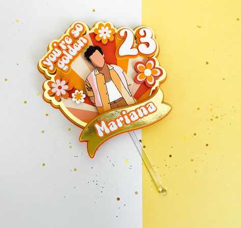 3D Harry Styles Cake Topper, Harry Styles Birthday Party, Harry Styles party Decorations, Harry Styles Sign 3d Harry Styles, Harry Styles Cake Topper, Harry Styles Birthday Party, Harry Styles Party, Harry Styles Cake, Harry Styles Birthday, You're So Golden, Cupcake Toppers, Cake Topper