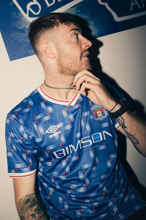 Jersey Photoshoot, Sports Apparel Design, Carlisle United, Best Jersey, Sports Jersey Design, Sports Apparel, Carlisle, Jersey Design, Football Jersey