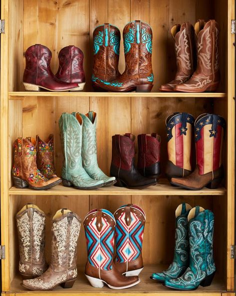 how to clean cowboy boots Cowboy Boot Display Ideas, Boot Display Ideas, Cowboy Boot Display, Boot Display, Boot Tree, Bison Leather, Shoe Brushes, 3 Shoes, Salvation Army