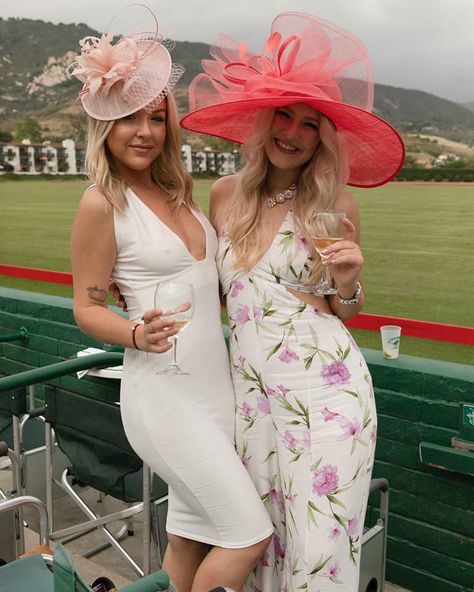 Polo Day Outfits For Women, Polo Club Outfit Women, Polo Event Outfits For Women, Polo Event, Polo Outfits, Polo Fits, Racquet Club, Derby Outfits, Polo Outfit