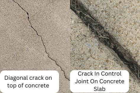 How To Fill In Cracks In Your Concrete - The Daily DIY Driveway Cracks, Fix Cracked Concrete, Repair Concrete Driveway, Concrete Filler, Concrete Floor Repair, Concrete Cracks, Concrete Refinishing, Cracks In Concrete, Repair Cracked Concrete