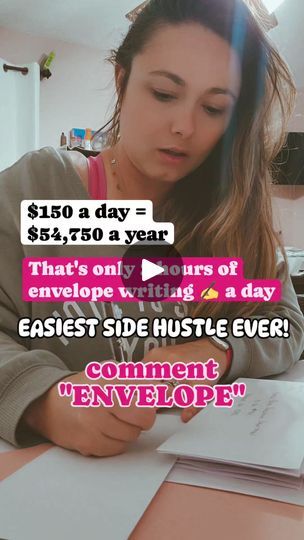 396K views · 1.1K reactions | Easiest viral side hustle ‼️

This side hustle has allowed me to make easy money by putting in a couple of hours of writing a day. ✍️

You're basically writing into casinos, asking for free coins, and you either play those coins to cash out or you cash out using a casino that doesn't require you to play (cash out is in crypto but easier then it sounds) 

None the less, you're earning 5 coins (equivalent to $5) every envelope you write. EASY MONEY 💰 

If you're ready to start this side hustle, comment "ENVELOPE" and I'll send the guide that's going to help you get started making money from home!!

P.S. This is not a job where you're getting weekly paychecks. It's a side hustle. You get what you put into it.

Follow me for more ways to make money

#sidehustlesf Make Easy Money, Cash Out, Side Jobs, Easy Money, Side Hustle, Money From Home, Make Money From Home, Way To Make Money, Casino