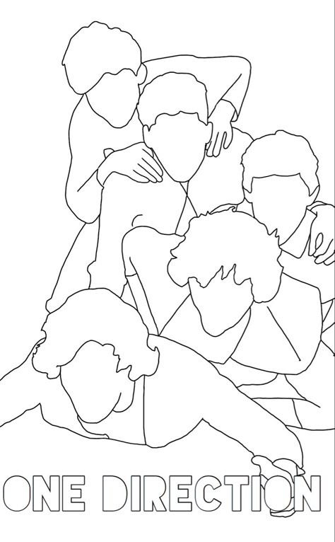 One Direction Drawing Ideas, One Direction Coloring Pages, One Direction Painting, One Direction Poster, One Direction Fan Art, One Direction Tattoos, One Direction Drawings, One Direction Lockscreen, One Direction Art