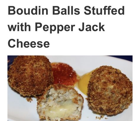 Pepperjack Stuffed Boudin Balls, Boudin Balls With Pepper Jack Cheese, Boudin Balls Recipe Air Fryer, Boudin Balls Recipe, Boudain Recipes, Boudin Balls, Baked Turkey Wings, Sea Foods, Cajun Food