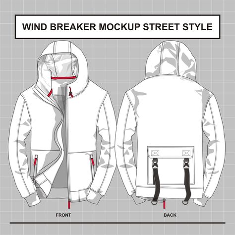 This is a Vector Template/Mockup for Windbreaker Jacket streetwear style.  in the downloaded file there are *.ai file and *.eps file, which both of them can be edited freely in Adobe Illustrator and/or CorelDraw. You can freely edit, resize and change the color of the file in Adobe Illustrator and/or CorelDraw. this is a Digital Products, there are no physical products that will be sent to you.  it's a VECTOR file, not a Photoshop psd file. in the downloaded files you can get: - 1 ai file - 1 eps file - 1 jpg screenshot file Note: This is Not a Pattern  Read the description carefully! Digital items aren't eligible for returns or exchanges on Etsy because of the nature of these items. Windbreaker Design, Blank Mockup, Apparel Design Inspiration, Fashion Vector, Jacket Streetwear, Tech Pack, Vector Template, Streetwear Style, Size Label