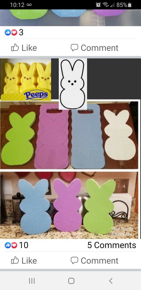 Peeps Easter Decorations Diy, Diy Peeps Plush, Peeps Theme Easter Party, Peeps Houses For Easter, Peeps Crafts Projects, Diy Peeps Decor, Dt Easter Crafts, Easter Peeps Crafts, Peeps Piñata