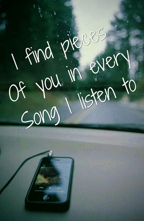 I find pieces of you in every song I listen to💙 Every single one I Find Pieces Of You In Every Song, Miss You Songs, Missing You Songs, You Dont Say, Past Present Future, I Miss You, I Missed, Miss You, You And I