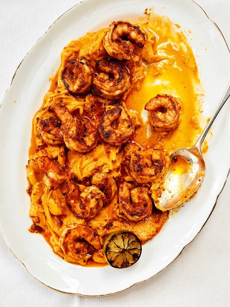 Ixta Belfrage Prawn Lasagne Recipe | Sunday Brunch Channel 4 Lasagne Sheets, Mushroom Tacos, Lasagne Recipes, Prawn Recipes, Brazilian Food, Fresh Chives, Latest Recipe, Italian Dishes, Cookbook Recipes