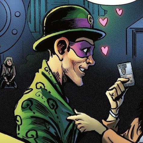 Riddler Comic, Batman Riddler, Hero Time, Dc Icons, Dc Villains, Dc Comics Artwork, Dc Memes, Detective Comics, Batman Comics