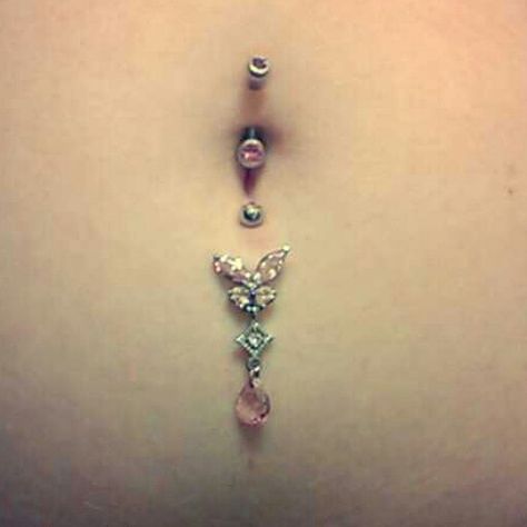 Changed my jewelry for the first time :) love my double belly button piercing :) Below Belly Button Piercing, Double Navel Piercing Jewelry, 2 Belly Piercings, Both Belly Button Piercing, 3 Belly Button Piercing, Belly Piercing Double, Lower Navel Piercing Aesthetic, Double Pierced Belly Button, Double Belly Piercing Aesthetic