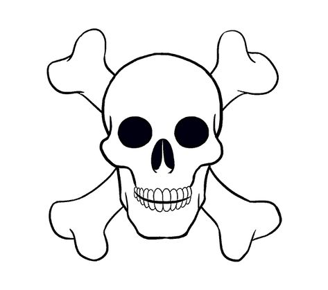 How to Draw a Skull | Step-by-Step Tutorial | Easy Drawing Guides How To Draw A Skull And Crossbones Easy, Skeleton Easy Drawing, Skeleton Head Drawing, Skeleton Drawing Easy, Puppy Drawing Easy, Draw A Skull, Easy Skull Drawings, Wall Drawing Ideas, Skull Drawings